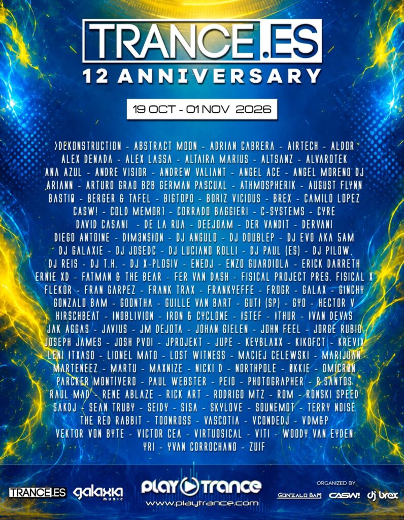 Trance.es - 12 Anniversary